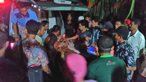 Lagi Kebakaran di Inhil, Rumah Rata dengan Tanah, Pemilik Alami Luka Bakar